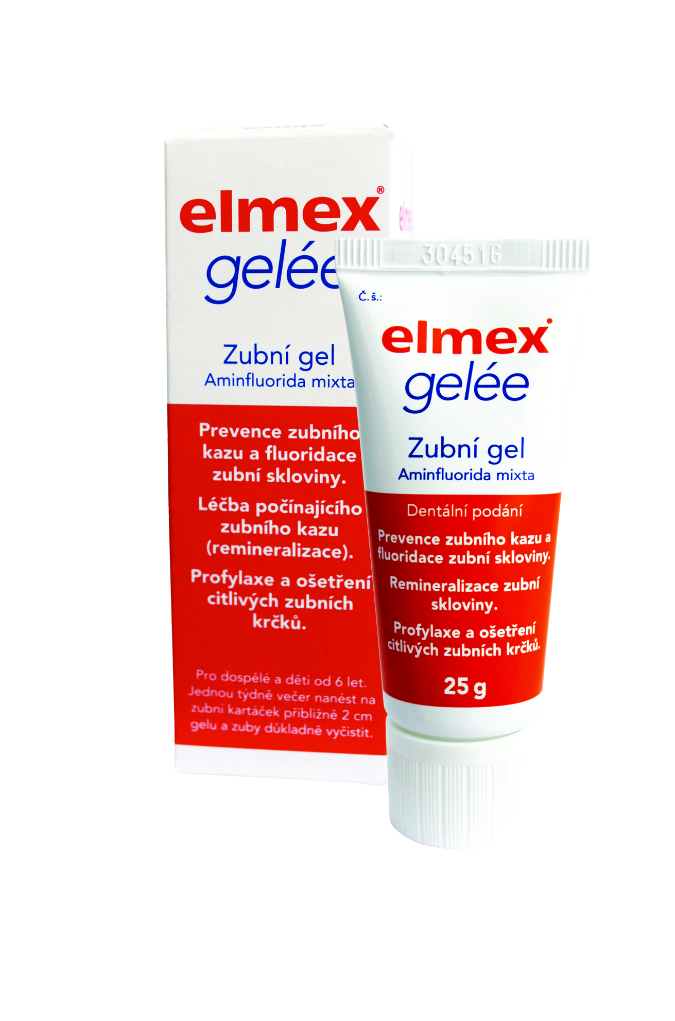 Prevence zubního kazu a fluoridace zubní skloviny elmex® gelée